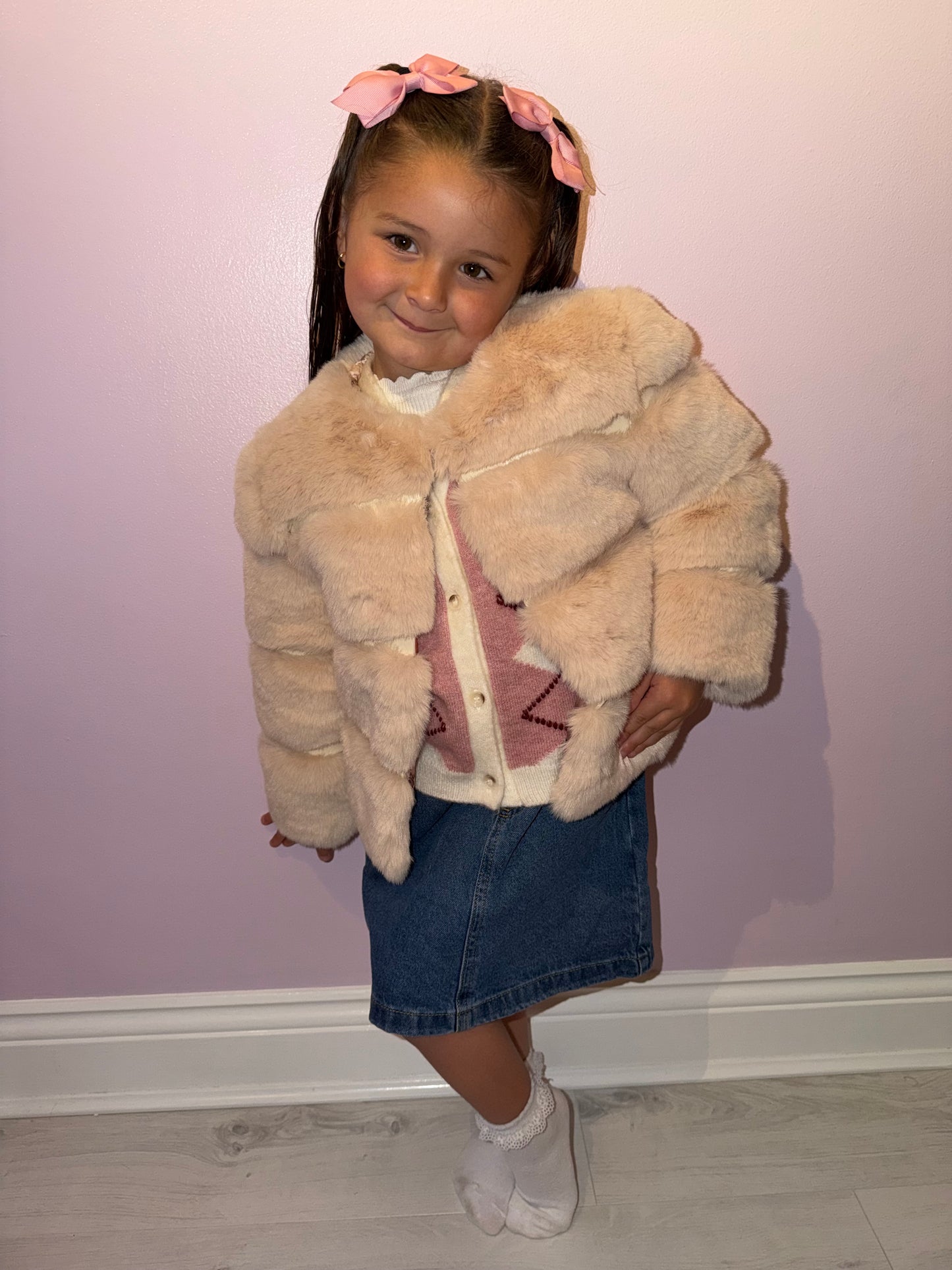 Children’s Faux Fur - Beige