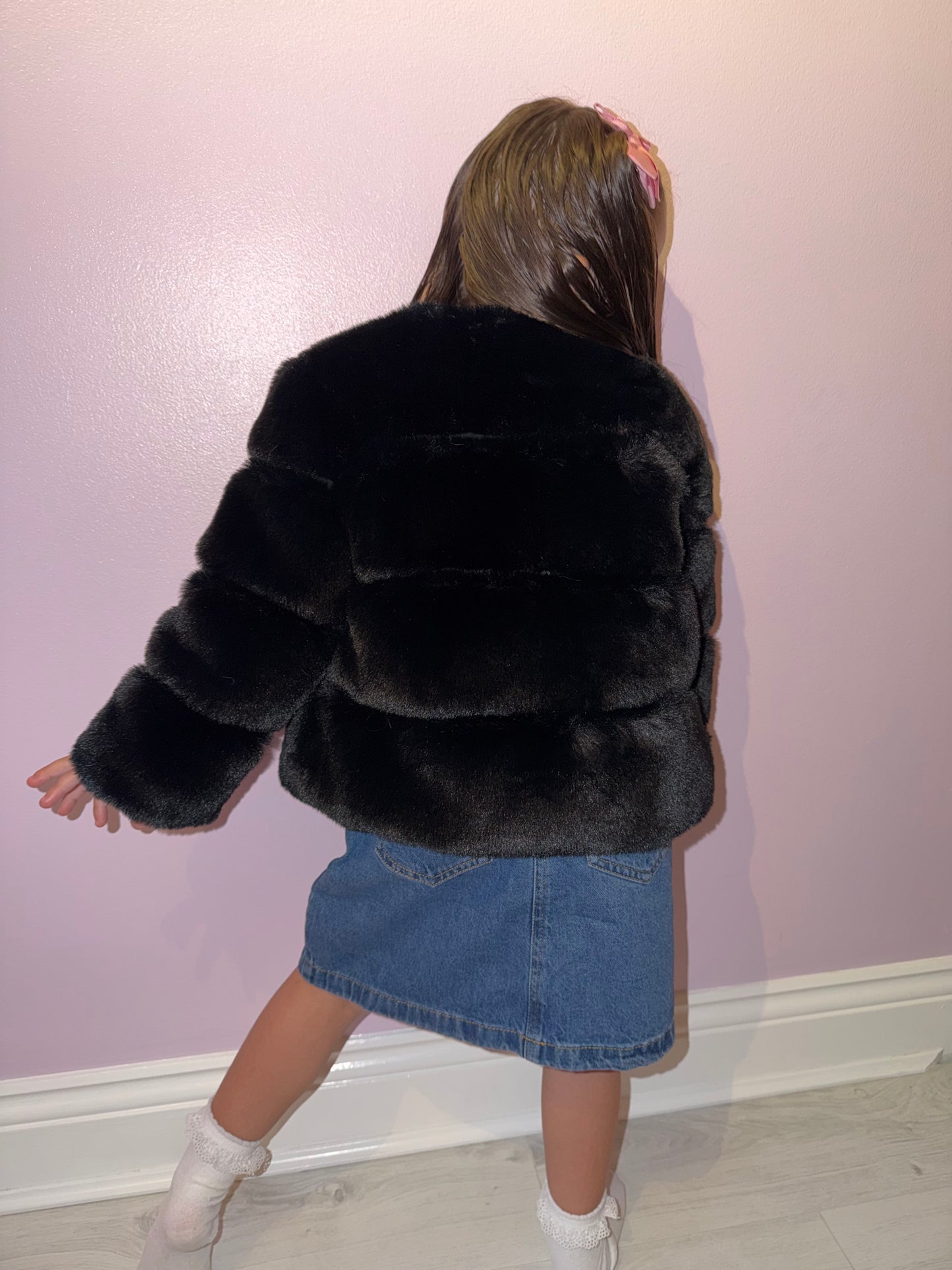 Children’s Faux Fur - Black