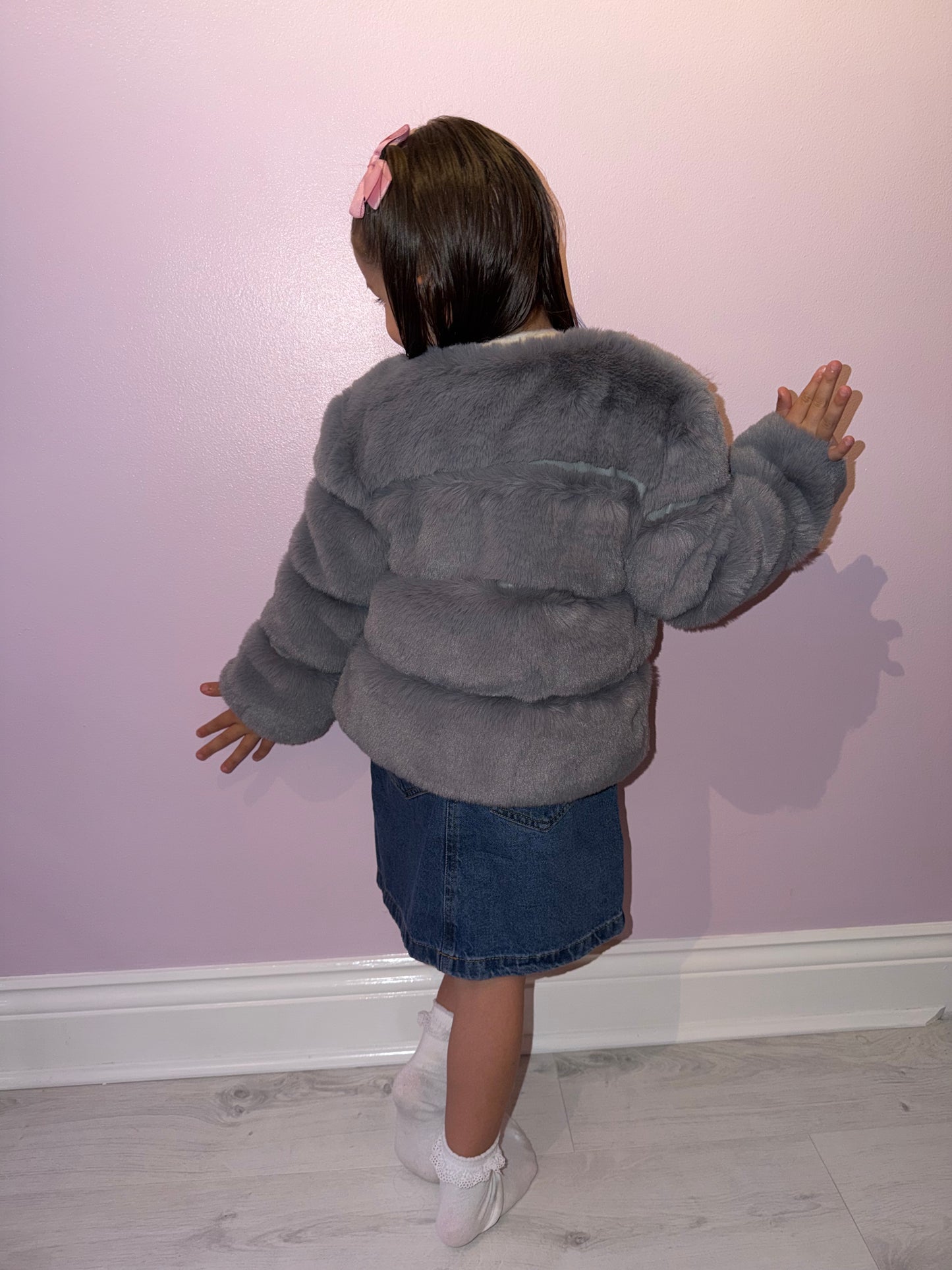Children’s Faux Fur - Grey
