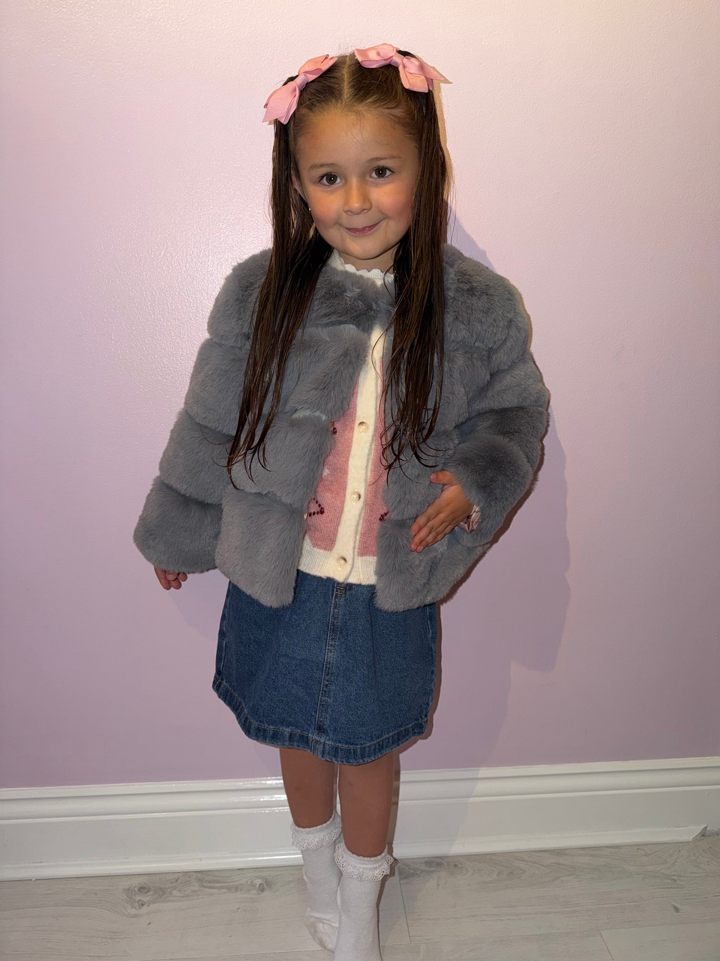 Children’s Faux Fur - Grey