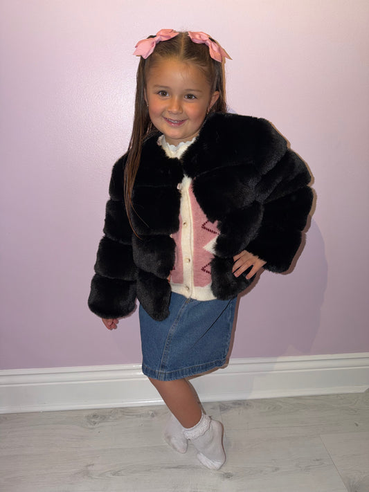 Children’s Faux Fur - Black